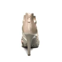 Nero Giardini sandalo donna in pelle con tacco alto color platino articolo E012801D 671