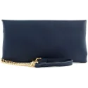 Valentino Handbags clutch bag color navy blue model Arpie article VBS3XI01