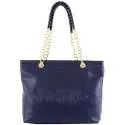 Valentino Handbags bag shopper color navy blue model Jedi item VBS42801
