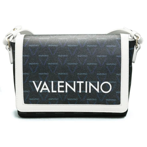 Valentino Handbags borsa a spalla colore blu multi modello Liuto articolo VBS3KG19