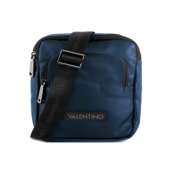 Valentino Handbags borsa a tracolla uomo colore blu navy modello Sky articolo VBS43410