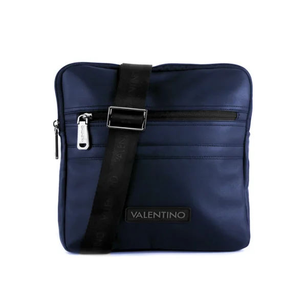 Valentino Handbags borsa a tracolla uomo colore blu navy modello Sky articolo VBS43407