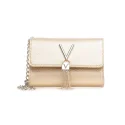 Valentino Handbags pochette color oro modello Divina articolo VBS1R403G