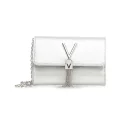 Valentino Handbags clutch bag color silver model Divina item VBS1R403G