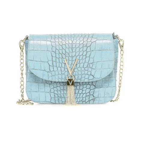 Valentino Handbags bag color light blue model Audrey item VBS3N104C