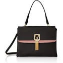 Valentino Handbags bag color black pink model Satyr article VBS3WB01