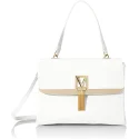 Valentino Handbags borsa colore bianco ecru modello Satiro articolo VBS3WB01