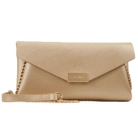 Valentino Handbags clutch bag color gold model Arpie item VBS3XI01