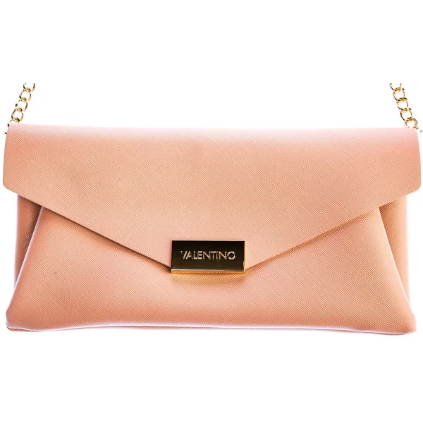 Valentino Handbags clutch bag color pink model Arpie article VBS3XI01