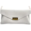 Valentino Handbags pochette colore argento modello Arpie articolo VBS3XI01