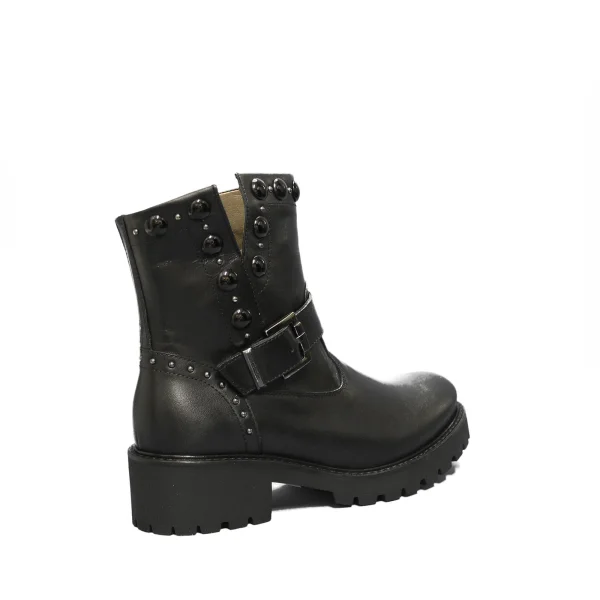 Nero Giardini women's ankle boot with low heel black color item I014261D
