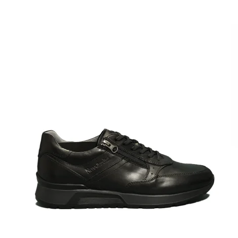 Nero Giaridni men's leather sneaker black item I001723U