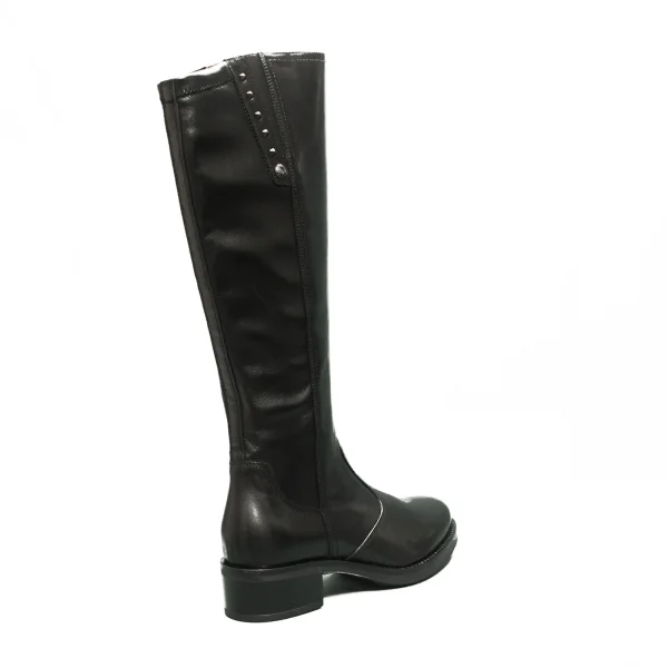 Nero Giardini women's low heel boot black color I014074D