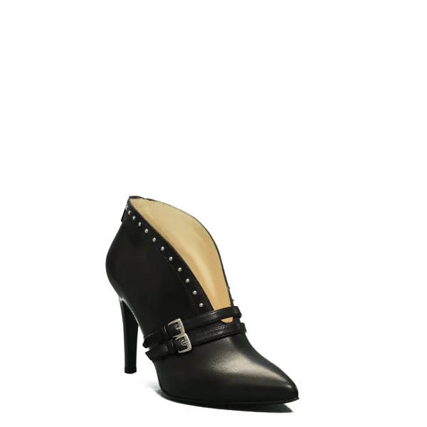 Nero Giardini women's ankle boots with medium heel black color item I013501DE