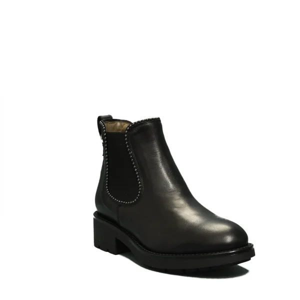 Nero Giardini women's ankle boots with low heel black color item I014092D