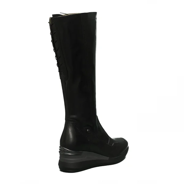 Nero Giardini women's low heel boot black item I014180D