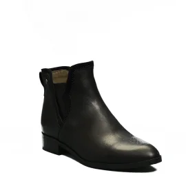 Nero Giardini women's ankle boot with low heel black color item I013061D