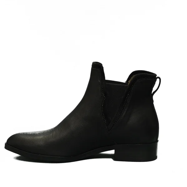 Nero Giardini women's ankle boot with low heel black color item I013061D