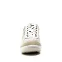 Fornarina Sneaker Zeppa Colore Beige / Argento Camoscio Articolo PEFDY7615WJA0600
