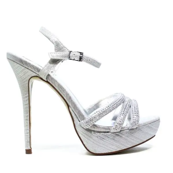 Ikaros Sandal Jewel Elegant Silver A2601Silv