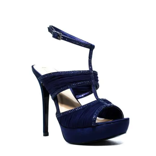 Ikaros Sandalo Gioiello Elegante A2616Blu Blu
