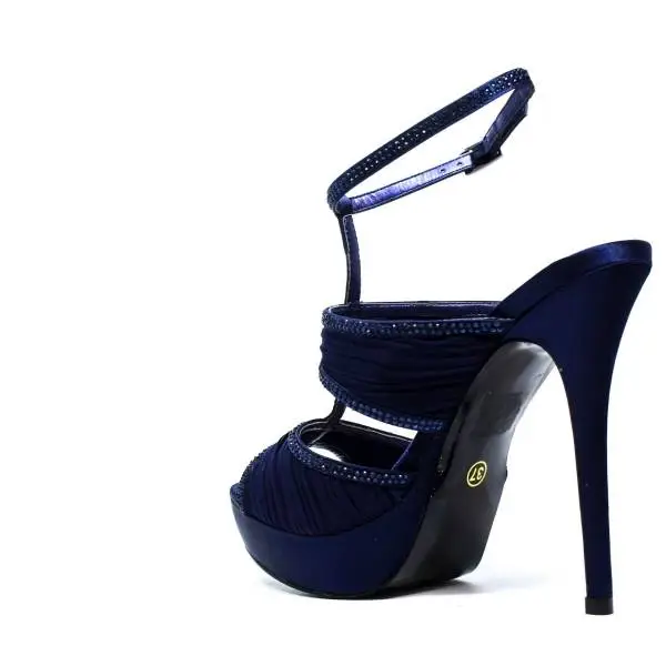 Ikaros Sandalo Gioiello Elegante A2616Blu Blu