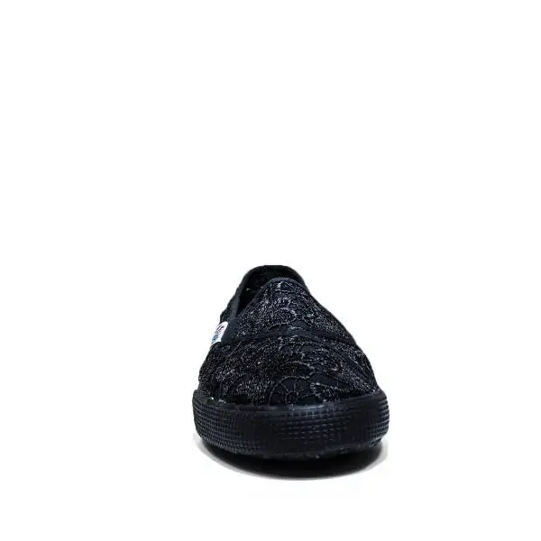 Superga Sneaker Bassa Ginnica Art. S 009V30 2210-MACRAMEW 996 Full Black