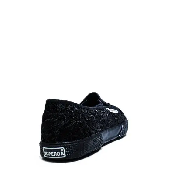 Superga Sneaker Bassa Ginnica Art. S 009V30 2210-MACRAMEW 996 Full Black