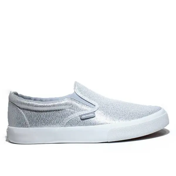 Superga Sneaker Low Ginnica Art. S 00AL50 2311-LAMEW SLIP ON 301 Grey Silver