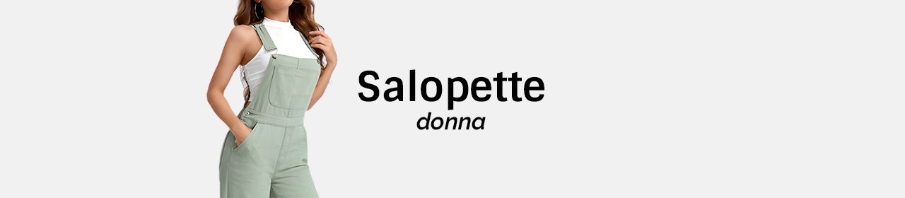 Salopette donna Compra Nello Shop Online