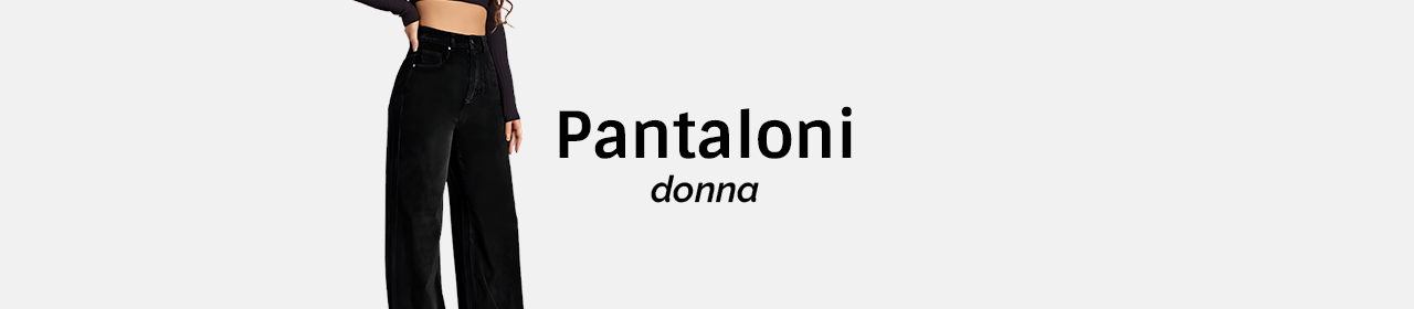 Pantaloni donna vendita on line