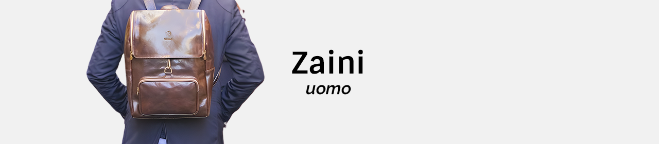 Zaini uomo on line